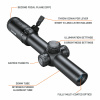 Bushnell AR Optics 1-8x24 är ett belyst sikte med där två Throw Down PCL Lever i olika längd ingår för att kunna växla förstoring snabbt och optimalt. Bushnell AR Optics 1-8x24 är ett belyst sikte med där två Throw Down PCL Lever i olika längd ingår för att kunna växla förstoring snabbt och optimalt. 