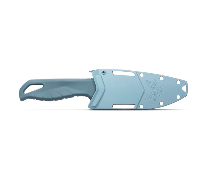 Benchmade 18040S Undercurrent är din pålitliga fasta kniv för tuff användning när du är på vattnet. Med knapptrycks lås har du snabb åtkomst till din kniv.