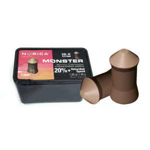 Norica Monster Diaboler är kopparplätterade diaboler med en specialdesign för en perfekt balans av tyngdpunkten, mycket exakt även på långa avstånd!