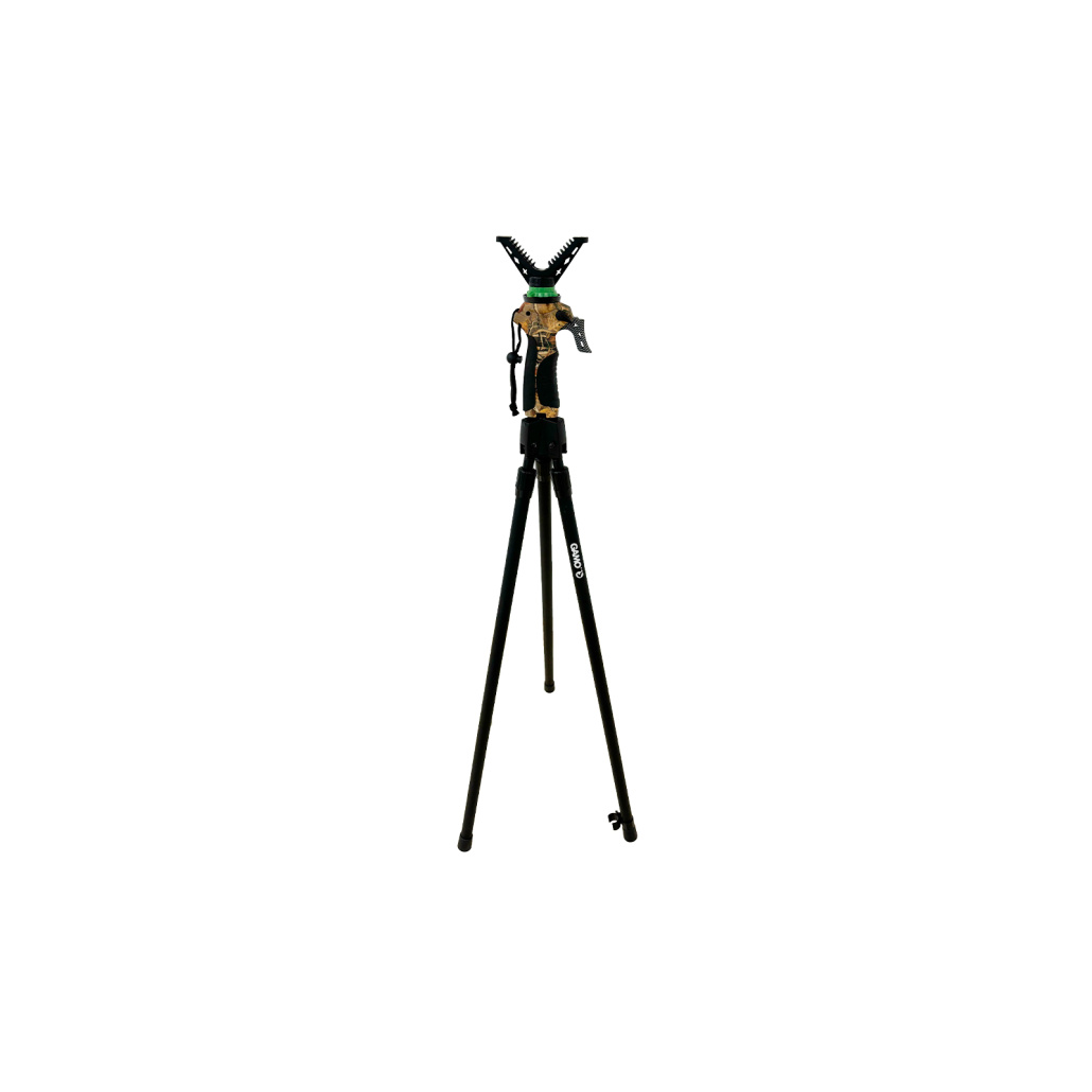Skjutstöd Gamo Shooting Stick Tripod Gen3 ger dig säkra skott i alla lägen. Skjutstöd med tre ben ger överlägsen stabilitet och flexibel höjdjustering!