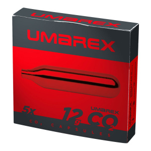 Umarex Kolsyrepatroner 12g 5-pack i FÖRPACKNING