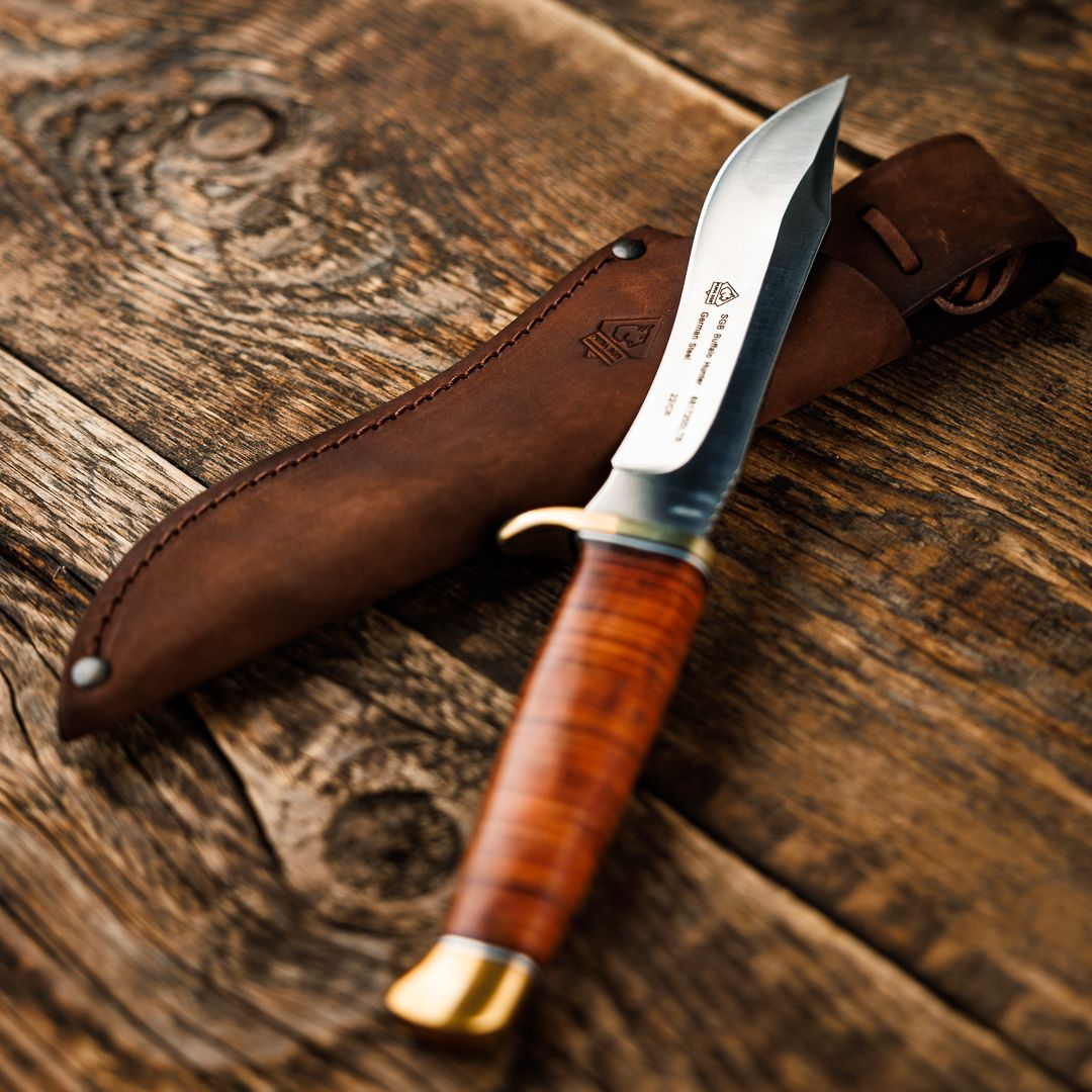 PUMA SGB Buffalo Hunter kniv fast blad - Bild 3