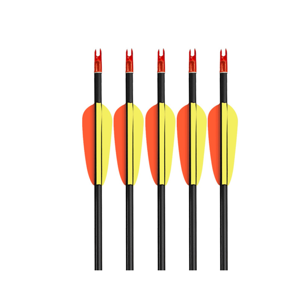 EK Kompositpilar 30" 5-pack är en prisvärd och slittålig pil för pilbågar med en dragstyrka på upp till 30 lbs. Blandning mellan kolfiber/glasfiber. L 762mm