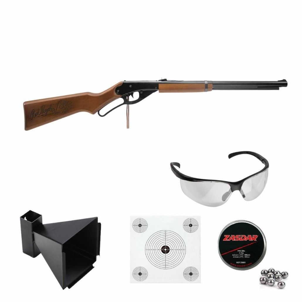 Paketerbjudande Daisy Adult Red Ryder Ett av världens mest sålda luftgevär nu i en vuxenmodell, dessutom i ett trevligt paket, ett prispressat julklappstips