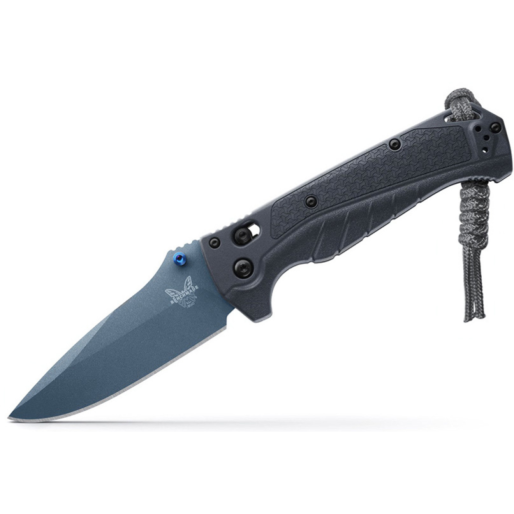 Benchmade 18060BT-01 Adira Den mörka varianten. Tillverkad för alla uppgifter i våta miljöer, från att förbereda beten till att kapa linor och rensa småfisk