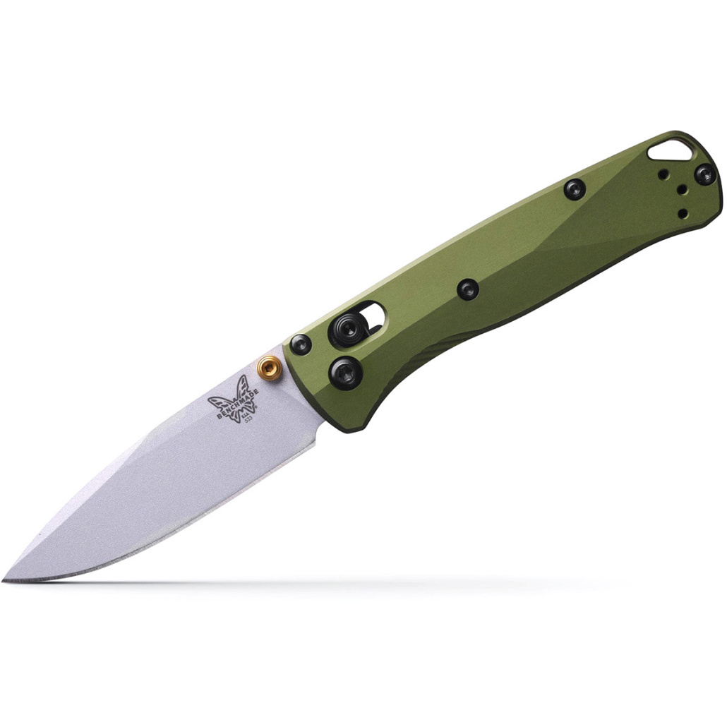 Benchmade 533SL-10 Mini Bugout Nedskalad perfektion. Bugout Mini väger bara 57g och är till storleken inte större än schweizisk armékniv. Made in USA!