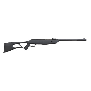 Crosman Inferno 4.5mm klassiskt fjäderdrivet luftgevär med brytpipa och ergonomisk tumhålskolv. Fjäderdriften levererar jämn effekt, skott efter skott.