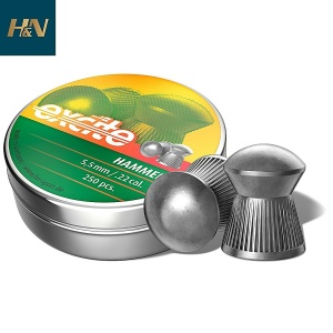 H&N Sport Excite Hammer 5.50mm .22 Medium vikt på denna diabolen, en precis diabol designad för hobby skytte samt plinking, är även lämplig för CO2 pistoler