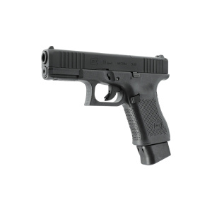 Glock 19 Gen5 MOS CO2 4.5mm Förutom en kraftfull blowback är den redo för montage av rödpunktsikte. Kompakta dimensioner. Kan plockas isär som originalet.