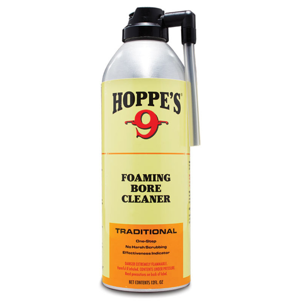 Hoppe's Foaming Bore Cleaner 89ml Löser upp och tar bort koppar- och pulverrester snabbt och enkelt. Dess överlägsna rengöringsformel gör jobbet för dig!