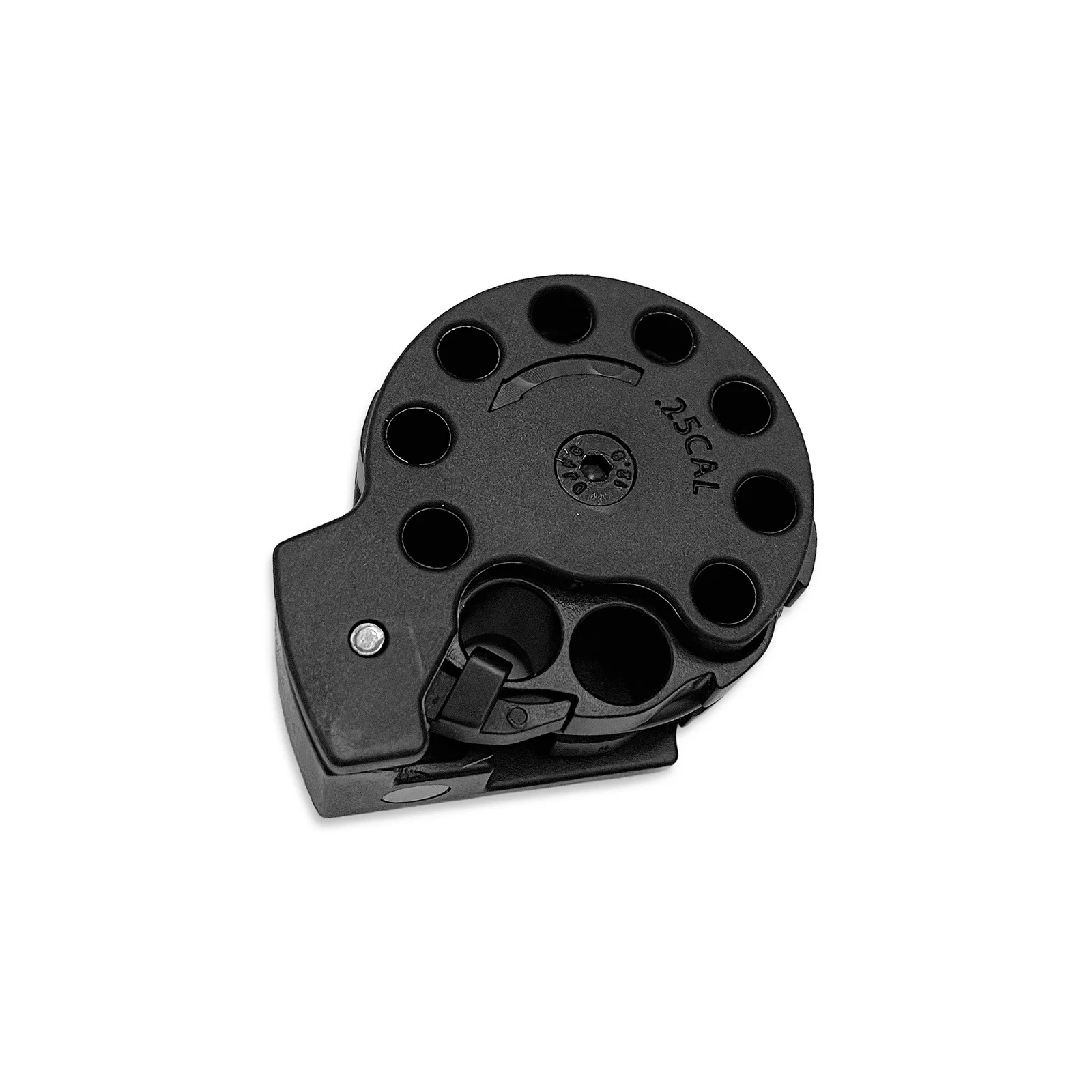 Snowpeak Magasin AP900 AP1000 6.35mm .25 är ett magasin i kaliber 6,35mm .25 med kapacitet för 10 stycken diaboler, passar till våra AP900 & AP1000b gevär!
